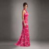 Cenia Signature Floral Halter Gown – Pink Multi - Cenia New York