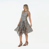 Asymmetryc Nkline Shark Bite Hem Midi