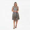 Asymmetryc Nkline Shark Bite Hem Midi