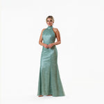The Starlight Halter Gown
