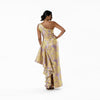 One-Shoulder Asymmetric Flounce Gown