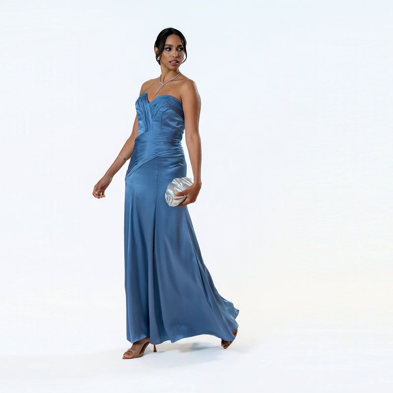 The Serenity Strapless Gown