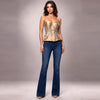 Cenia Signature Silk Wool & Brocade Corset