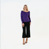 Adjustable Waist Signature Matte Jersey Palazzo