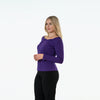 Off The Shoulder Draped Neckline Top