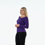 Off The Shoulder Draped Neckline Top