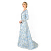 The One Shoulder Beaded Full Length Gown Classic - Cenia New York