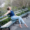 Scalloped Embroidered Eyelet Hem Capris - Cenia New York
