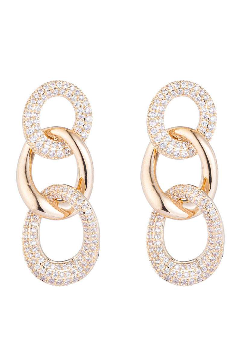 Chain Link Drop Earrings