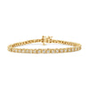 1 Carat Real Diamond Tennis Bracelet In Sterling Silver