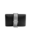 Noir Silver Clutch