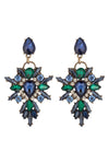 New Gala Green Drop Earrings