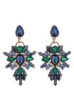 New Gala Green Drop Earrings