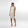 The Signature Sleeveless Neck Bow Sheath Classic - Cenia New York