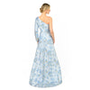The One Shoulder Beaded Full Length Gown Classic - Cenia New York