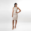 The Signature Sleeveless Neck Bow Sheath Classic - Cenia New York