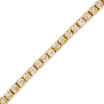 1 Carat Real Diamond Tennis Bracelet In Sterling Silver