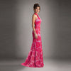 Cenia Signature Floral Halter Gown