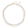 Double Pearl Necklace