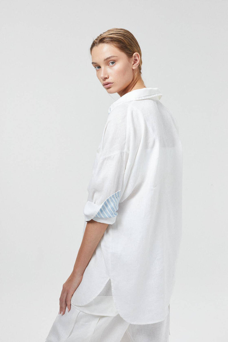 Island Linen Shirt - Off-White