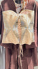 Cenia Signature Silk Wool & Brocade Corset
