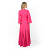 Godetted Cascading Front Maxi Dress - Cenia New York