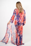 Rouched Sleeves Coverup - Cenia New York