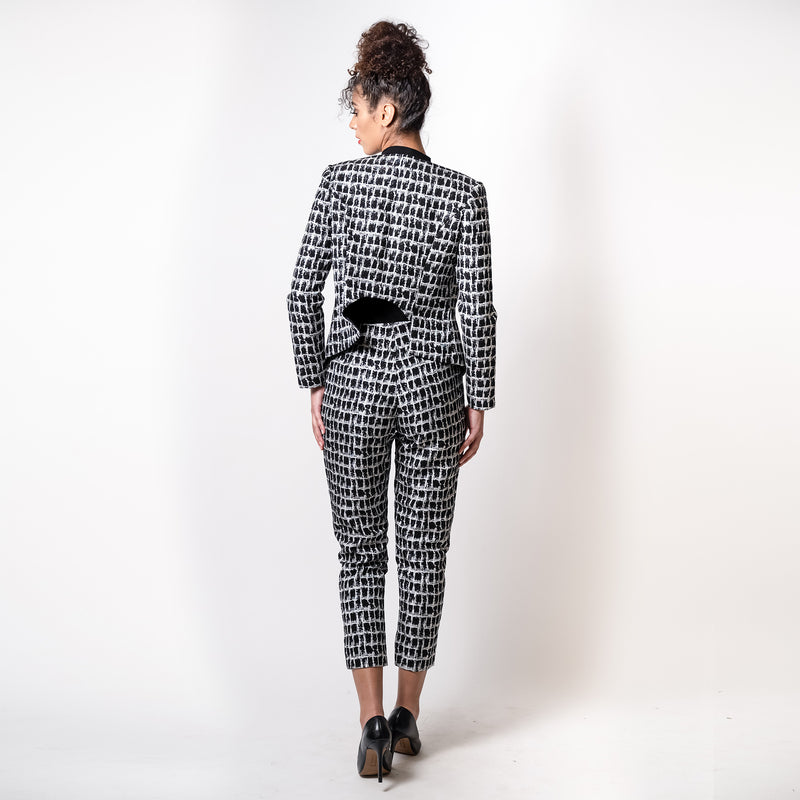 Fly Away Back Cutout Jacket - Cenia New York