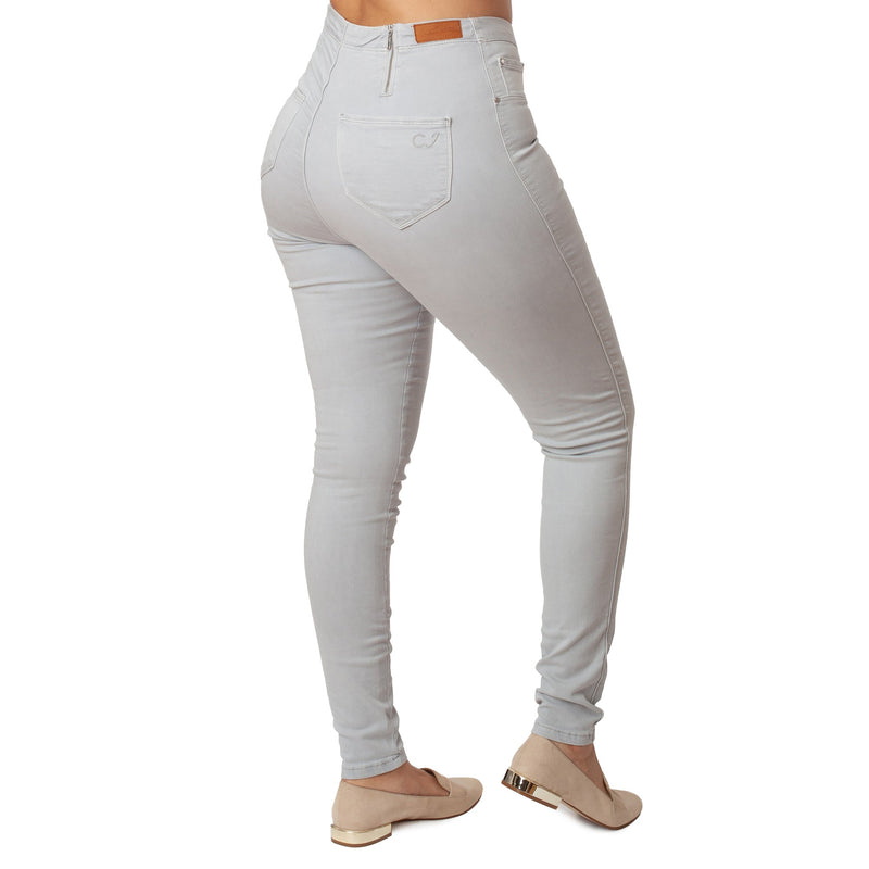 Light Grey Jeans Basic Signature Style - Ceniajeans