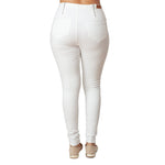 White Jeans Basic Signature Style - Ceniajeans