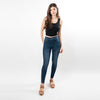 Braided Side Trim Ankle Skinny - Ceniajeans