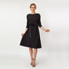 CN7142_T-Length Side Tie Dress - Cenia New York