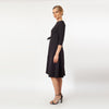 CN7142_T-Length Side Tie Dress - Cenia New York