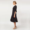 CN7143_Tulip Sleeve T-length Fit & Flare Dress - Cenia New York