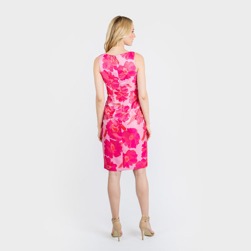 CN7173C Slvss Sheath Dress - Cenia New York