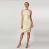CN7173_Boat Neck Bow Sheath - Cenia New York