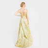 CN7188 Slvlss Side Bottom Flounce Gown - Cenia New York