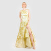 The Sleeveless Side Bottom Flounce Gown - Cenia New York