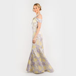 CN7192 Off The Shoulder Bow Gown - Cenia New York