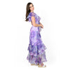 Asymmetric Ruffled Maxi - Cenia New York