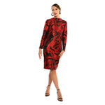 Stand NK Back Tie Sheath - Cenia New York