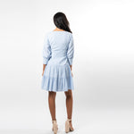 Have fun while looking fabulous in this beatifully cut tiered dress. So perfect for all your spring outings!