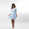 Have fun while looking fabulous in this beatifully cut tiered dress. So perfect for all your spring outings!