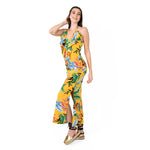Ruffle Front Halter Dress - Cenia New York