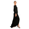 Asymmetric Shoulder Side Slit Gown - Cenia New York