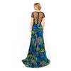 Mix-Media Side Flounce Gown - Pre/order - Cenia New York